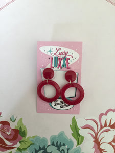 DOLLY -  hoop earrings - various colours