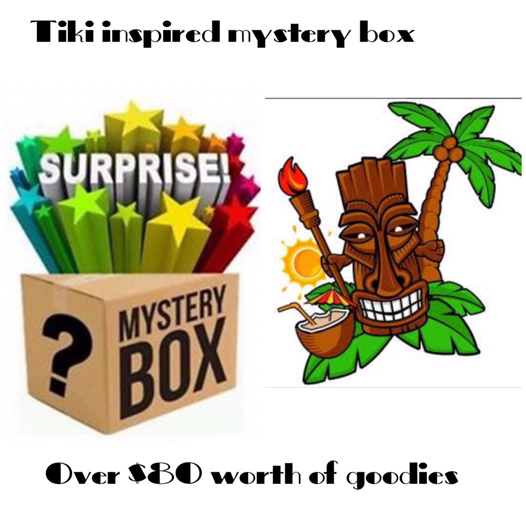 MYSTERY BOX - Tiki  inspired