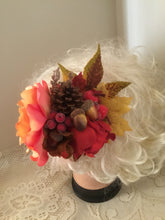 Load image into Gallery viewer, MAIZE - large autumn inspired hair flower cluster
