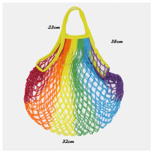 Rainbow / pride mesh shopping bag 🌈