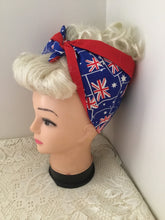 Load image into Gallery viewer, AUSTRALIAN FLAG - vintage inspired do-rag

