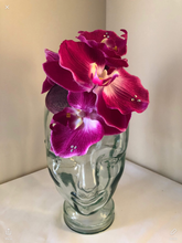 Load image into Gallery viewer, ILARIA - bespoke phalaenopsis orchid fascinator
