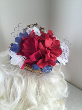 Load image into Gallery viewer, SHIP AHOY - nautical inspired fascinator/ pillbox hat
