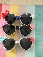 Load image into Gallery viewer, BARBIE  inspired heart sunglasses - various colours
