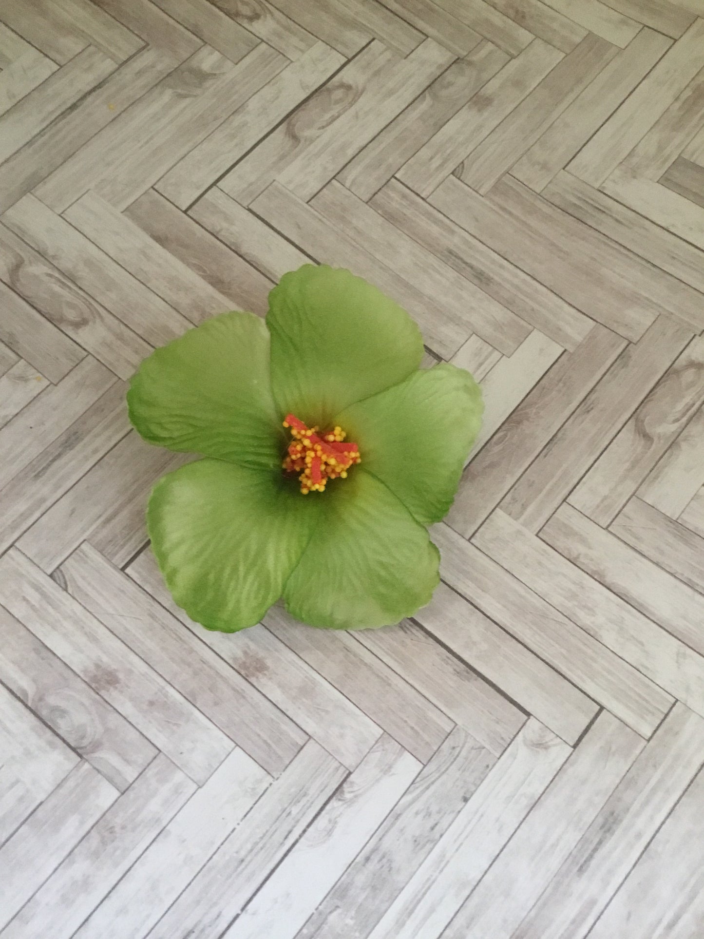 HIBISCUS - hand painted hairflower - various colours