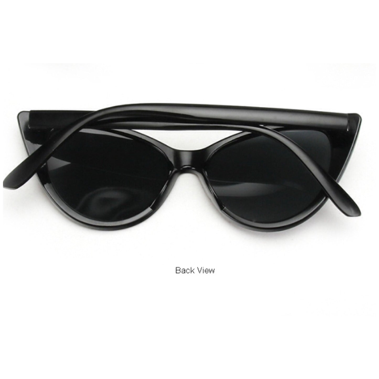 Black cat eye sunglasses