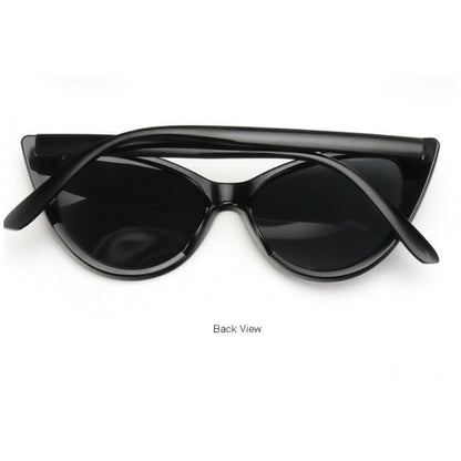 Black cat eye sunglasses
