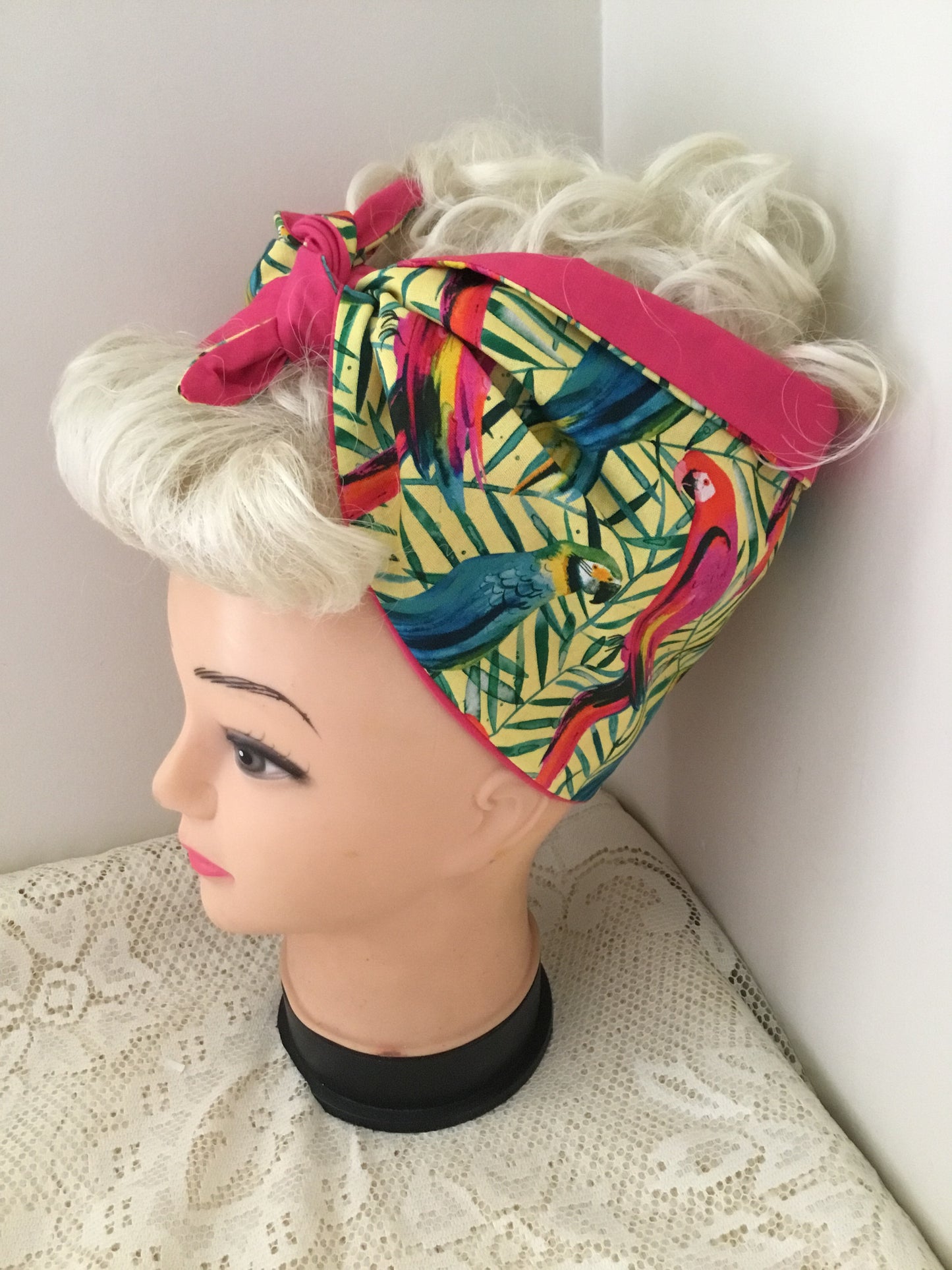 PARROTS 🦜 - vintage inspired do-rags