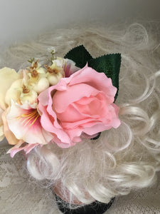 JANINE - hair flower cluster
