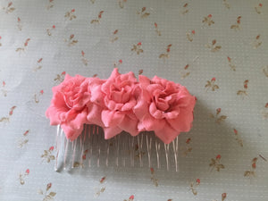 VANESSA - petite rose comb - various colours