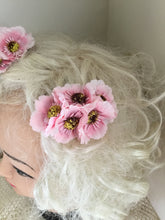 Load image into Gallery viewer, RITA - daisy cluster hair flowers - various colours
