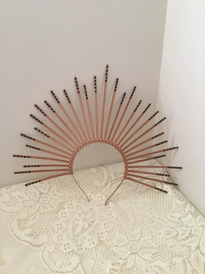 HALO - SUNBURST crown - Bronze