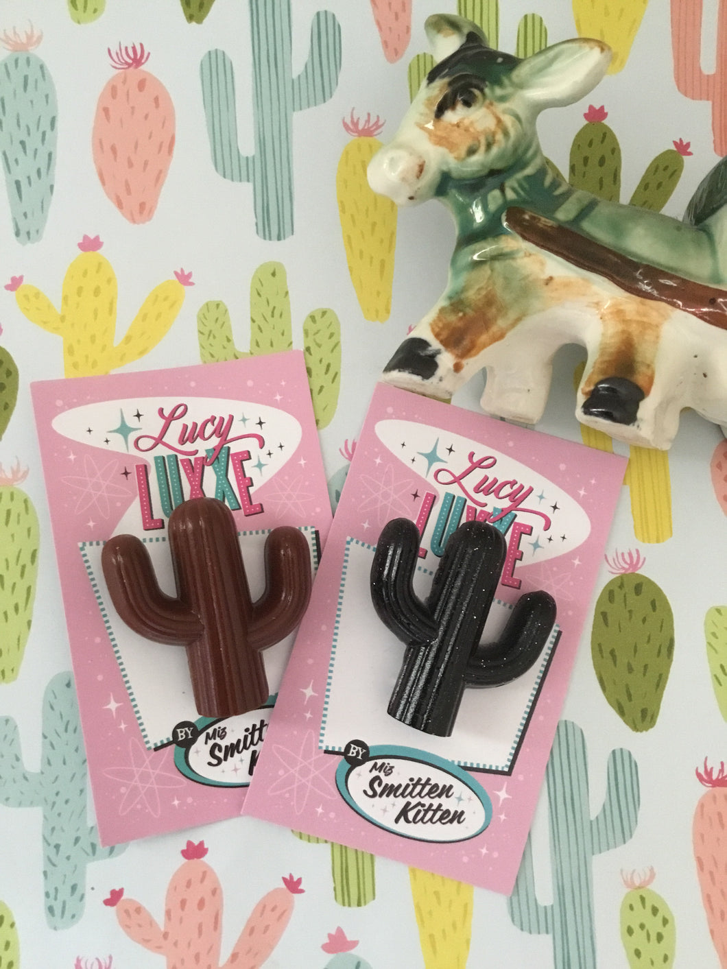 SOUTH OF THE BORDER - cactus 🌵brooch - various colours