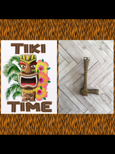 Load image into Gallery viewer, L - TIKI font initial brooch , exclusive design - various colours
