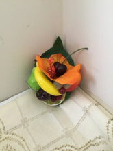 Load image into Gallery viewer, LEILANI - Orange hibiscus  / Fruit cluster hairpiece
