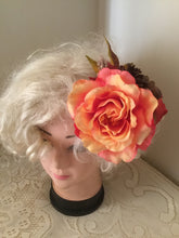 Load image into Gallery viewer, MAIZE - large autumn inspired hair flower cluster
