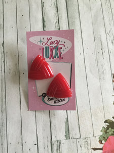 AVA - triangle stud earrings - various colours