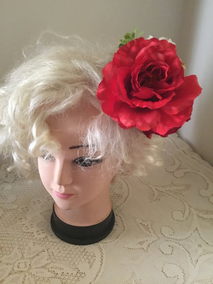 WENDY - large vintage inspired cluster hairflower