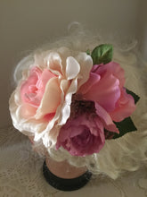 Load image into Gallery viewer, MANDY - large vintage inspired cluster hair flower
